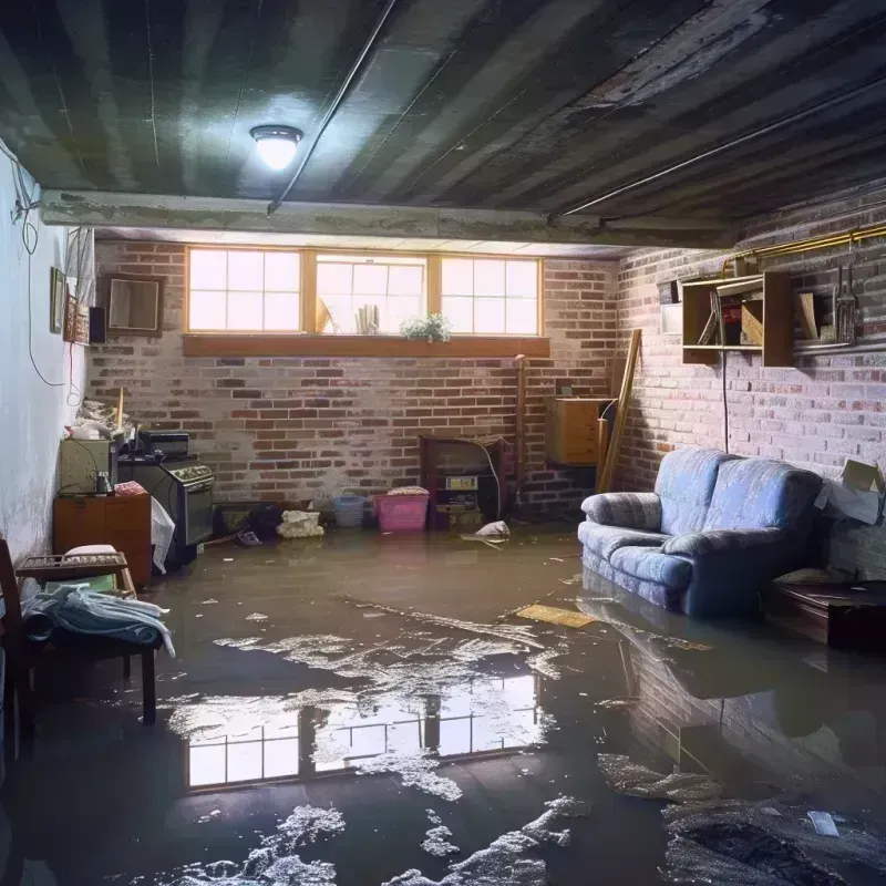 Flooded Basement Cleanup in Minot Air Force Base, ND